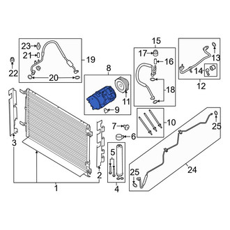 Ford OE - A/C Compressor