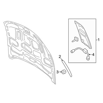 Ford OE - Hood - Exterior Trim