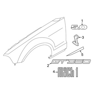 Ford OE - Fender - Exterior Trim