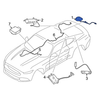 Ford OE - GPS Navigation System Antenna
