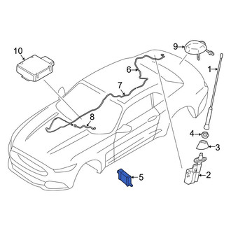 Ford OE - Radio Capacitor