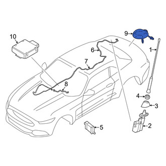 Ford OE - Satellite Radio Antenna