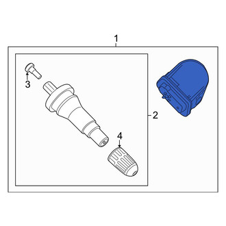 Ford OE - Tire Pressure Monitoring System (TPMS) Sensor