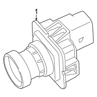 Ford OE - Electrical Components (Rear Camera), (EcoBoost / EcoBoost Premium / GT / GT Premium / Shelby GT350 / Shelby GT350R / V6 Coupe)