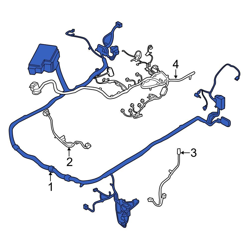ford-oe-jr3z14290b-engine-compartment-wiring-harness