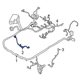 Ford OE - Engine Cooling Fan Motor Wiring Harness