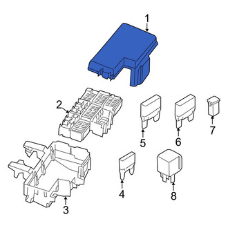 Ford OE - Upper Fuse Box Cover