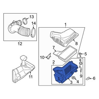 Ford OE - Air Filter Housing