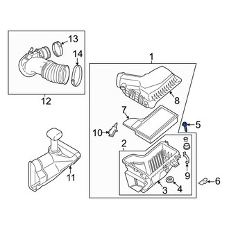 Ford OE - Air Filter Housing Bolt