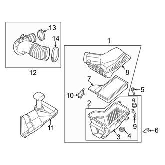 Ford OE - Engine - Air Intake