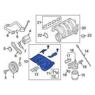 Ford OE - Engine Oil Pan