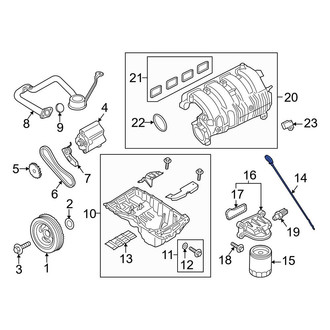 Ford OE - Engine Oil Dipstick