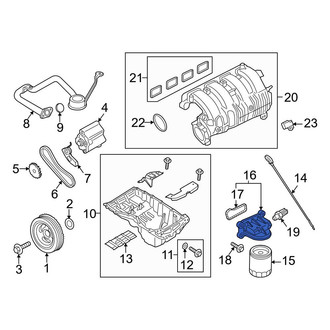 Ford OE - Engine Oil Filter Adapter