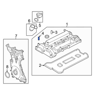 Ford OE - Engine Valve Cover Bolt