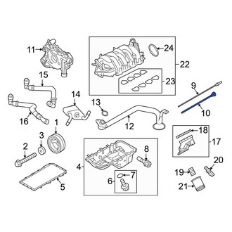 Ford OE - Engine Oil Dipstick Tube