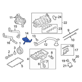 Ford OE - Engine Oil Cooler
