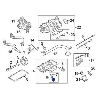 Ford OE - Engine Oil Drain Plug