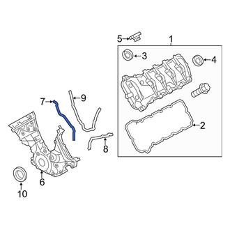 Ford OE - Right Engine Timing Cover Gasket