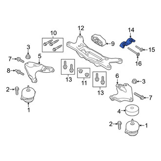 Ford OE - Manual Transmission Mount Insulator