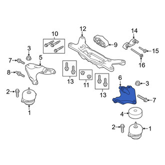 Ford OE - Left Engine Mount Bracket