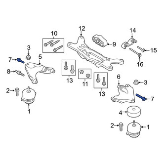 Ford OE - Engine Mount Bolt