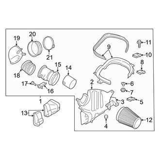 Ford OE - Engine - Air Intake