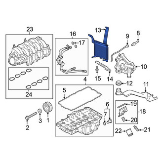 Ford OE - Engine Oil Cooler