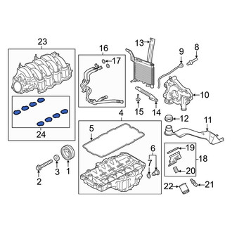 Ford OE - Supercharger Gasket