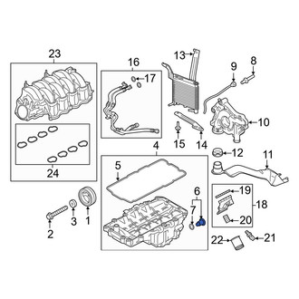 Ford OE - Engine Oil Drain Plug