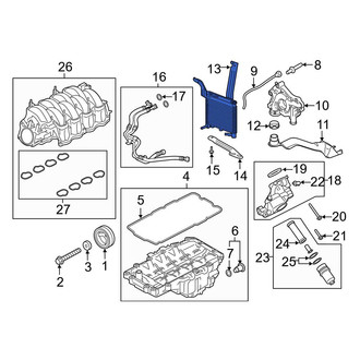 Ford OE - Engine Oil Cooler