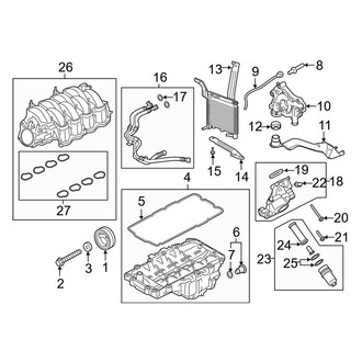 Ford OE - Engine Parts (5.2L)