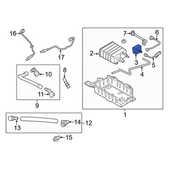 Ford OE - Vapor Canister Purge Solenoid
