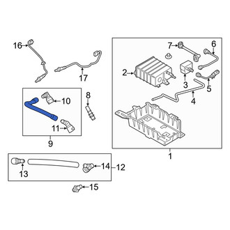 Ford OE - PCV Valve Hose