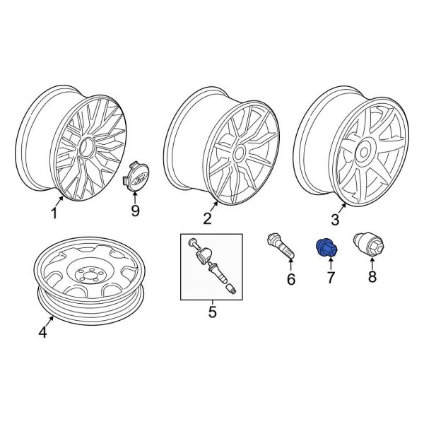 Wheel Lug Nut