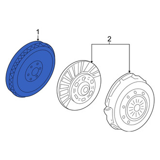 Ford OE - Clutch Flywheel