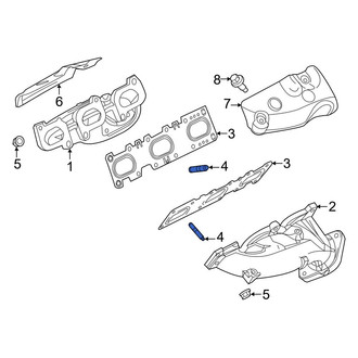 Ford OE - Exhaust Manifold Stud