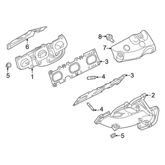 Ford OE - Exhaust System - Exhaust Manifold (3.7L)