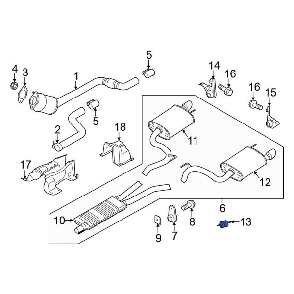 Exhaust Muffler Clamp