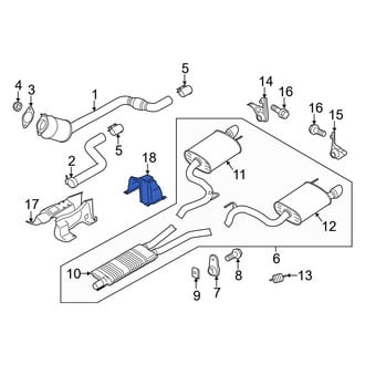 Ford OE - Rear Floor Pan Heat Shield