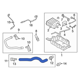 Ford OE - PCV Valve Hose