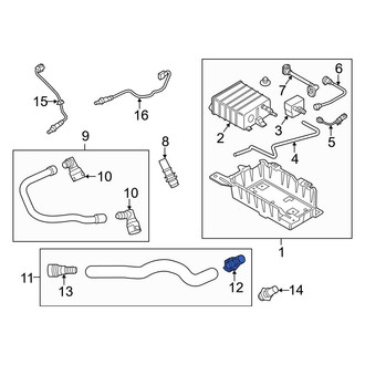 Ford OE - PCV Valve Elbow