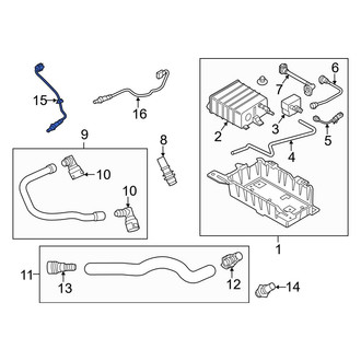 Ford OE - Rear Oxygen Sensor