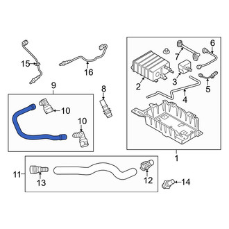 Ford OE - PCV Valve Hose