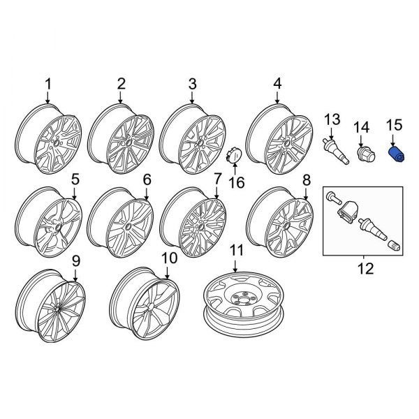 Wheel Lock Set