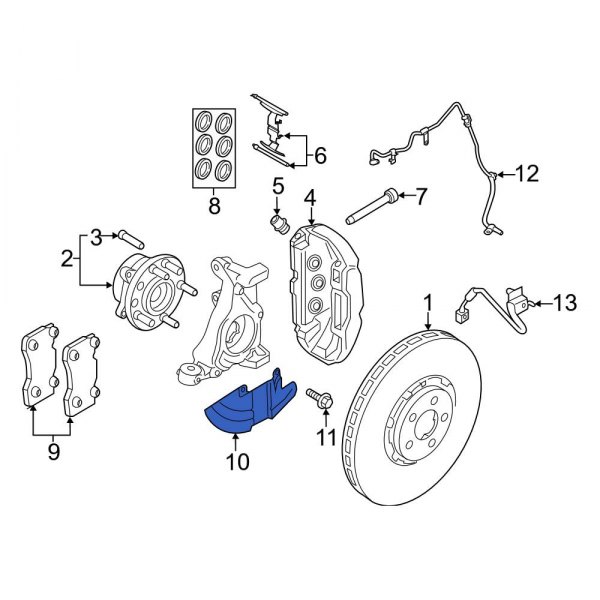 Brake Dust Shield