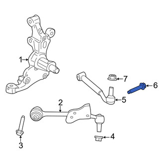 Ford OE - Rear Suspension Control Arm Bolt
