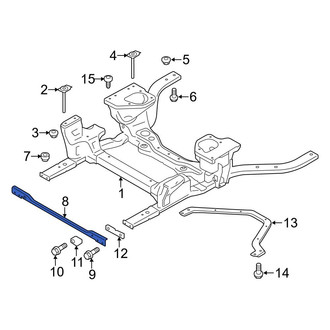 Ford OE - Front Lower Radiator Support Tie Bar