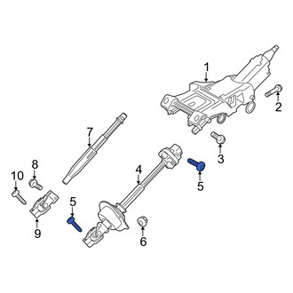 Ford OE - Lower Steering Shaft Bolt