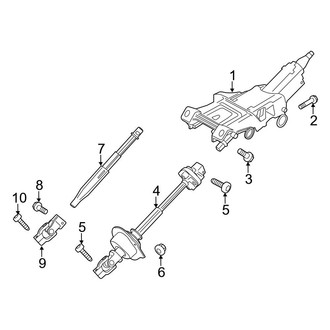 Ford OE - Steering Column Assembly (W/O Security Package)