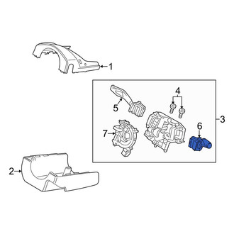 Ford OE - Wiper Switch